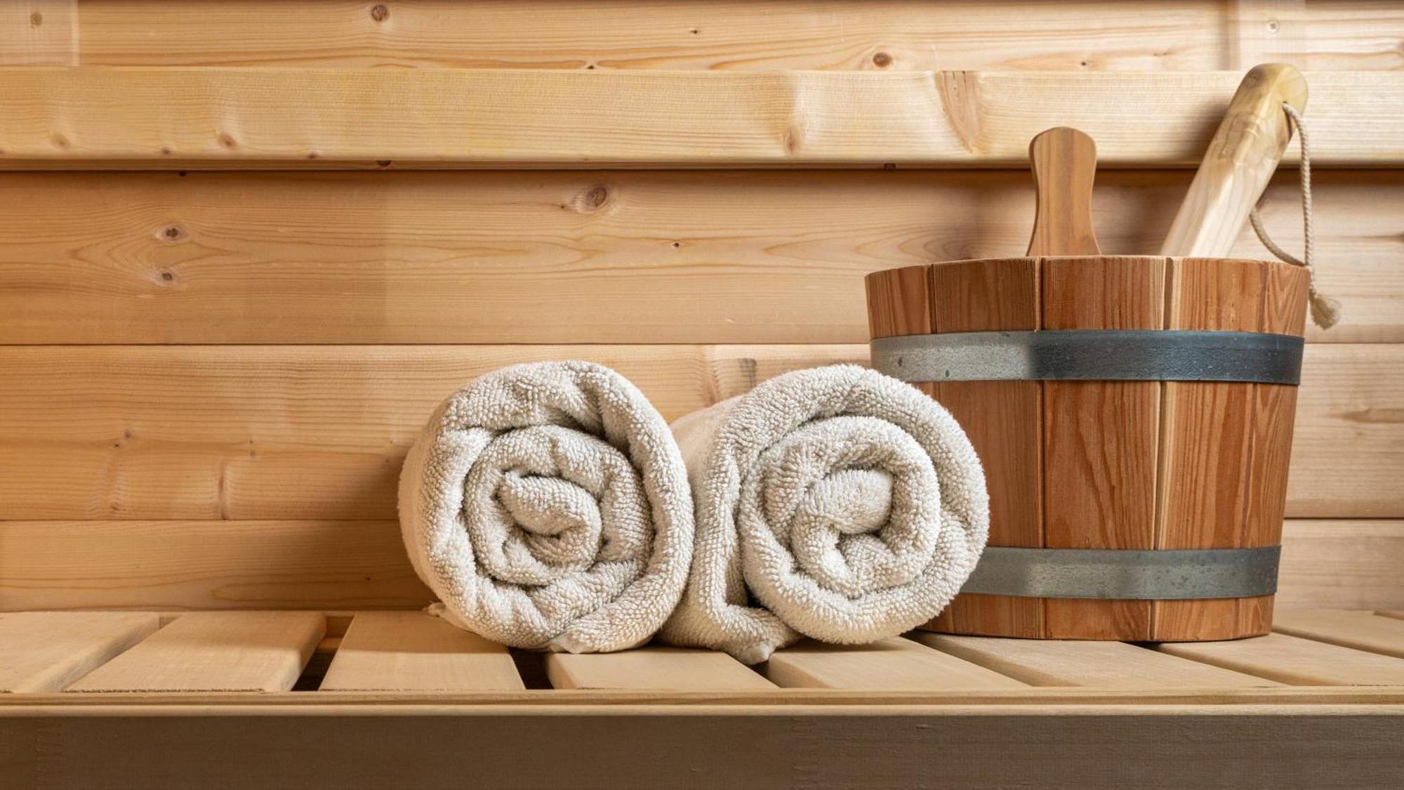 Eilandhotel Texel เดอค็อกส์ดอร์ป ภายนอก รูปภาพ Sauna accessories